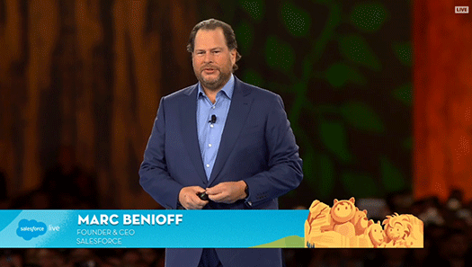 Dreamforce 2017 fig1 Marc Benioff CEO