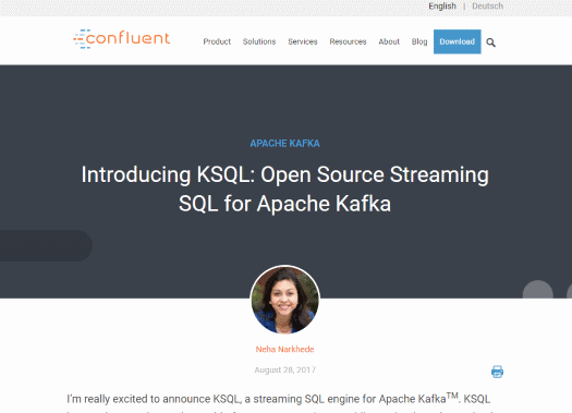 Introducing KSQL