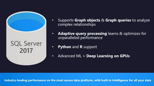 SQL Server 2017の新機能