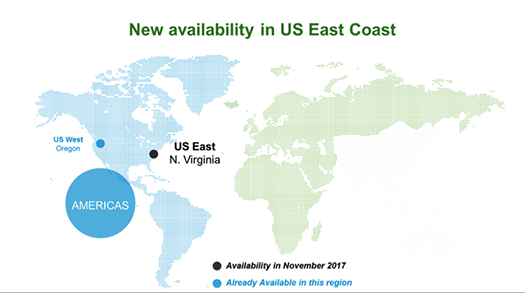 VMware Cloud on AWS new Region