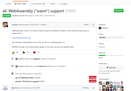 Go言語のWebAssemblyサポート