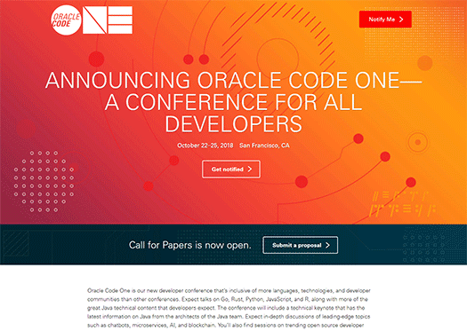 Oracle Code One