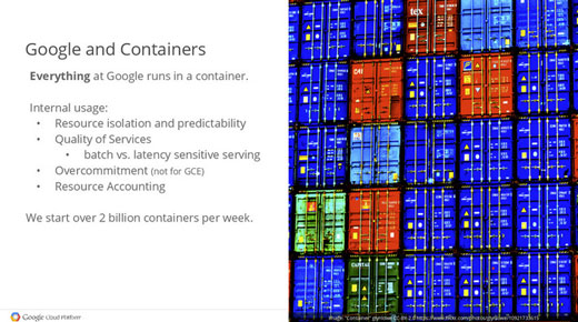 Google and Containers
