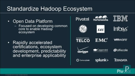 ［速報］Hadoopエコシステムの標準化を目指す「Open Data Platform Initiative」設立。Hortonworks、Pivotal、IBMなど