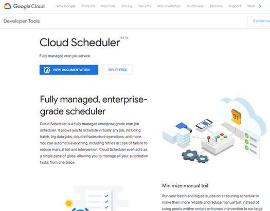 Google Cloud Scheduler fig1