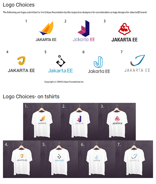 Jakarta EEのロゴ案