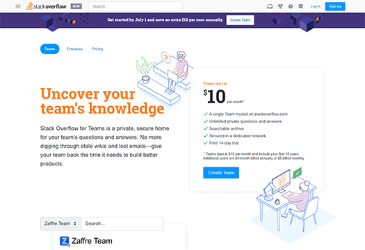 Stack Overflow for Teams