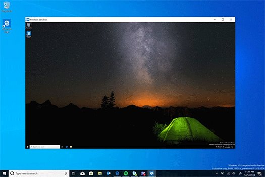 マイクロソフト Windows Sandbox発表 デスクトップアプリを分離した環境で安全に実行可能に Publickey