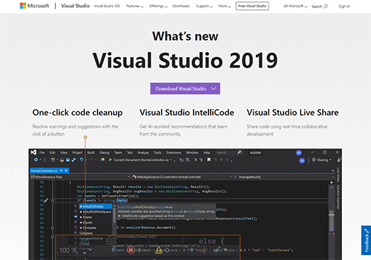 Visual Studio 2019