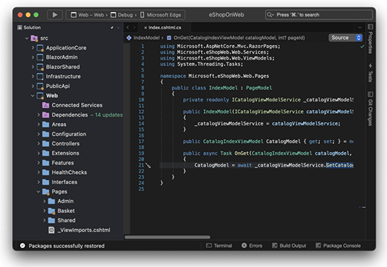 Visual Studio For Mac 2022 Preview 3 NET 6 Mac UI M1 