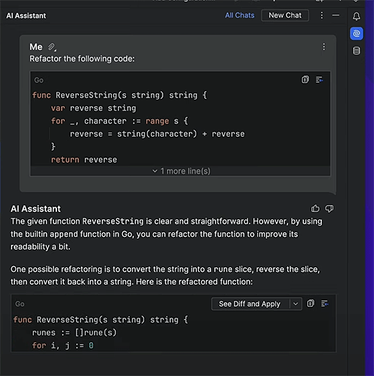 リファクタリングをAIに依頼したところ