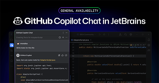 GitHub Copilot ChatがJetBrains IDEに正式対応
