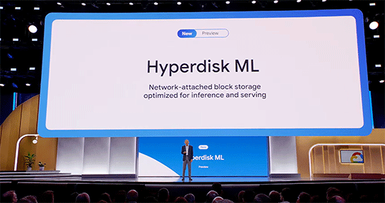 「Hyperdisk MLを発表