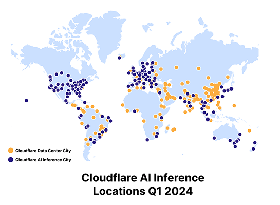 Cloudflareは世界150都市にGPU基盤を展開