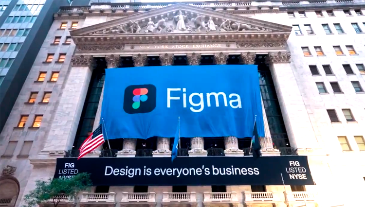 WebデザインツールのFigma、ニューヨーク証券取引所への新規上場を果たす。時価総額8兆円超