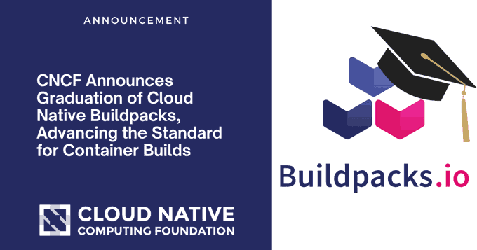 コードからDockerfile不要でOCIコンテナをビルド。「Cloud Native Buildpacks」が十分成熟したとしてCNCFの卒業プロジェクトに