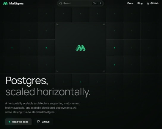 PostgreSQLをクラスタ化した分散DBでスケーリングと高可用性を実現する「Multigres v0.1」アルファ版が登場