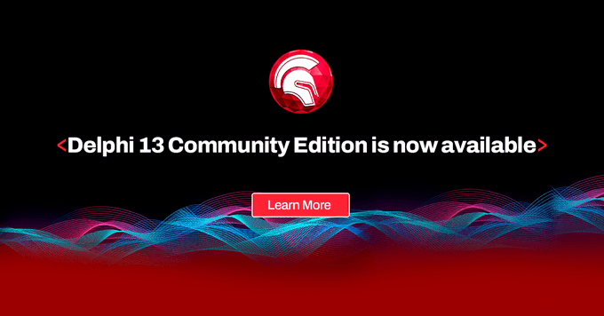 無料で使える「Delphi 13 Community Edtion」提供開始。Windows x86/Arm、Mac、iOS、Androidのネイティブアプリなど開発可能